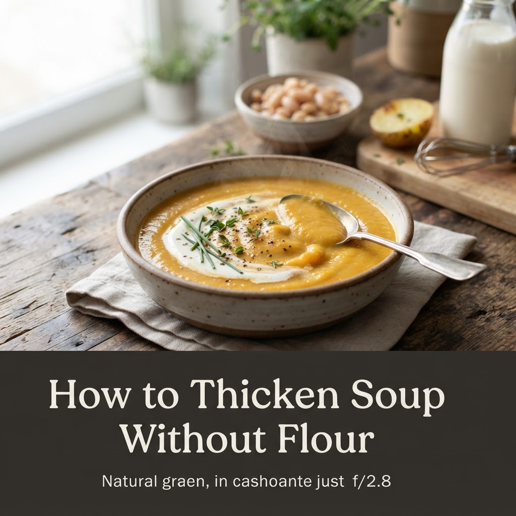 How to Thicken Soup Without Flour