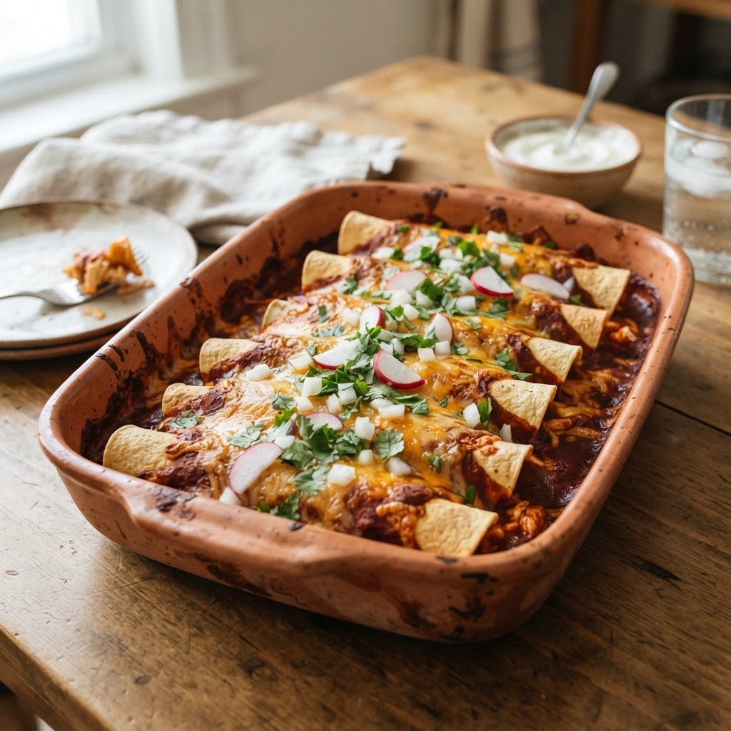 Chicken Enchiladas