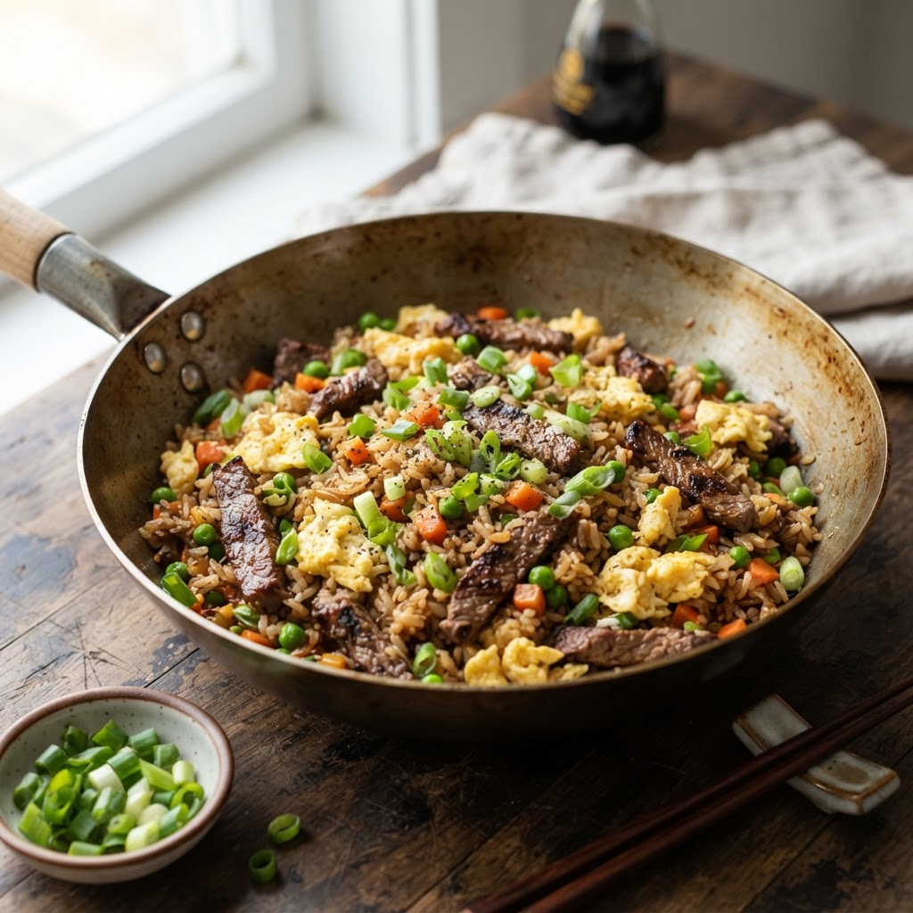 Classic Beef Fried Rice
