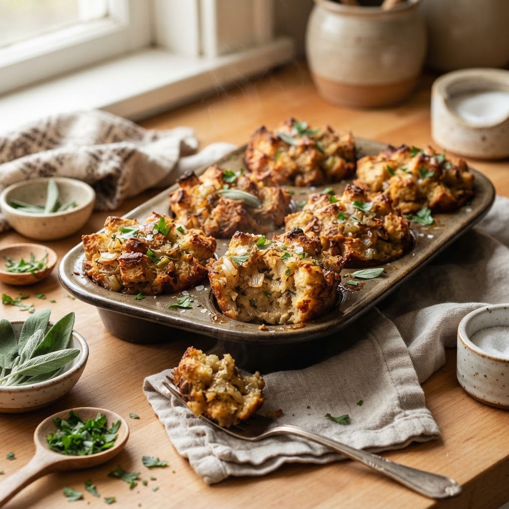 Stuffing Muffins