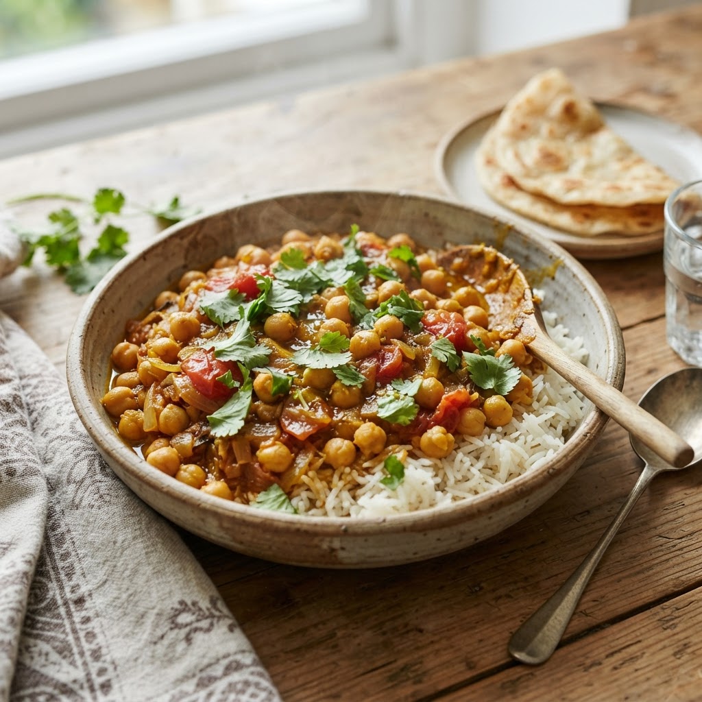 Trinidadian Chickpea Curry (Channa)