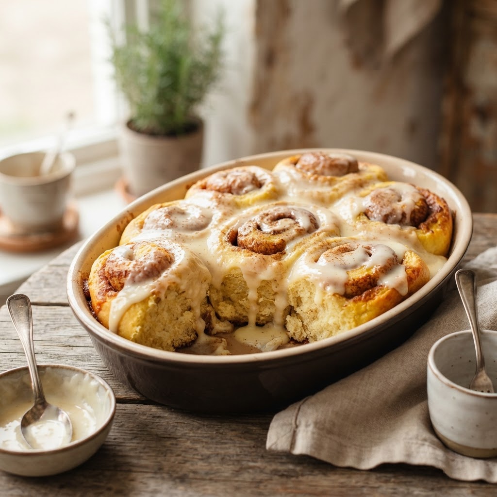 Sourdough Discard Cinnamon Rolls