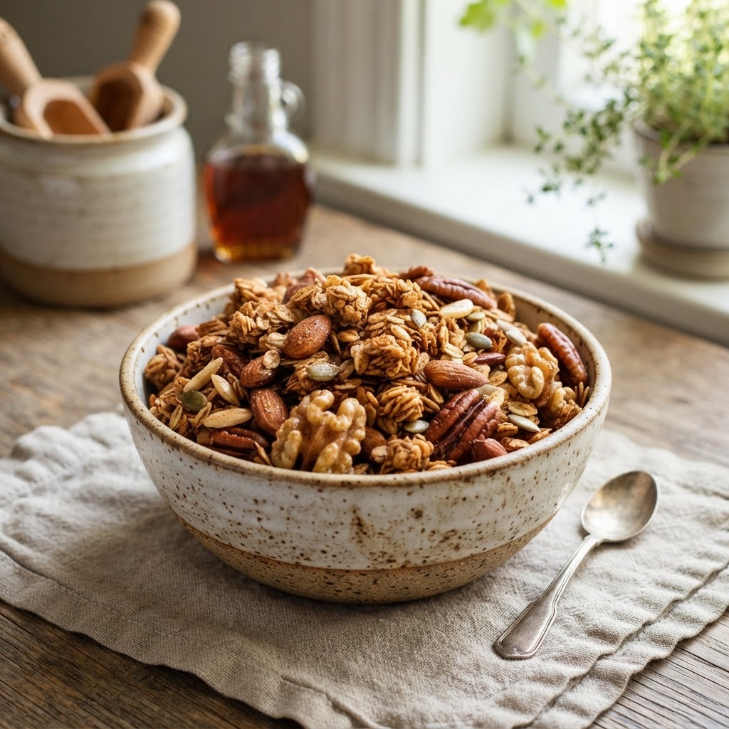 Homemade Granola with Nuts