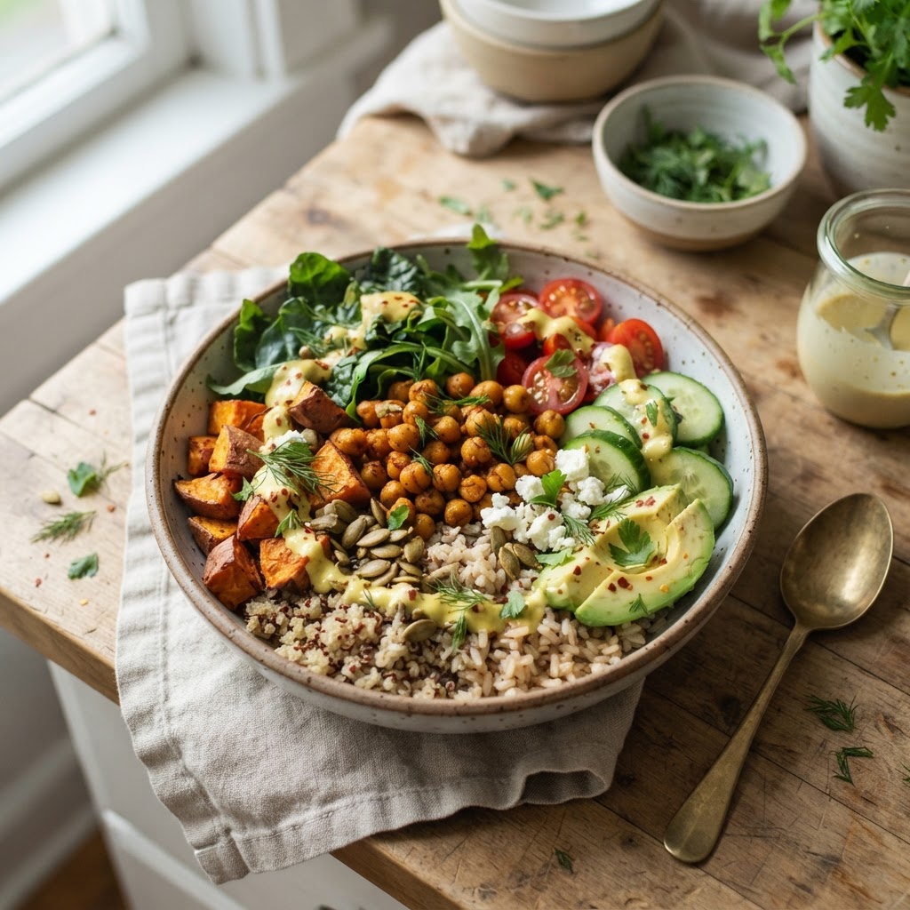 The Mix-and-Match Grain Bowl Formula for Weeknight Dinners
