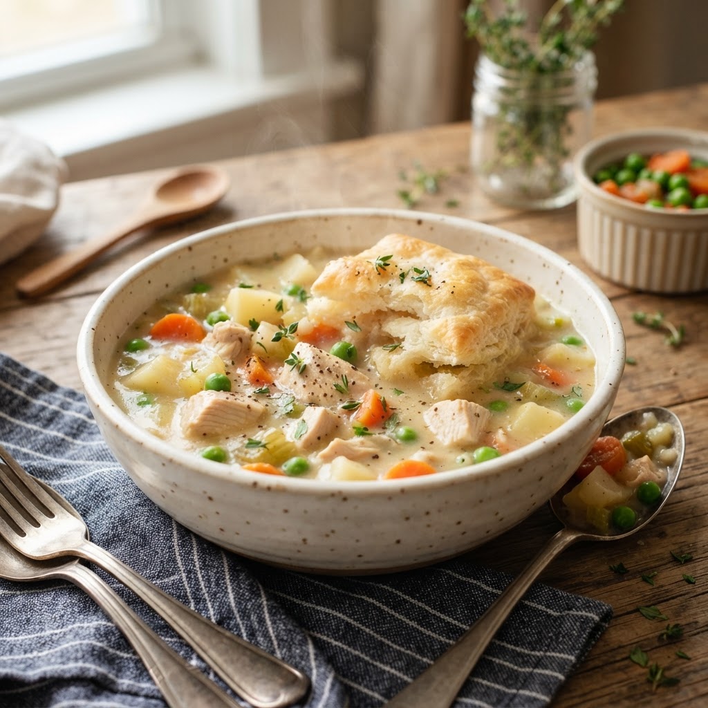 Chicken Pot Pie Soup