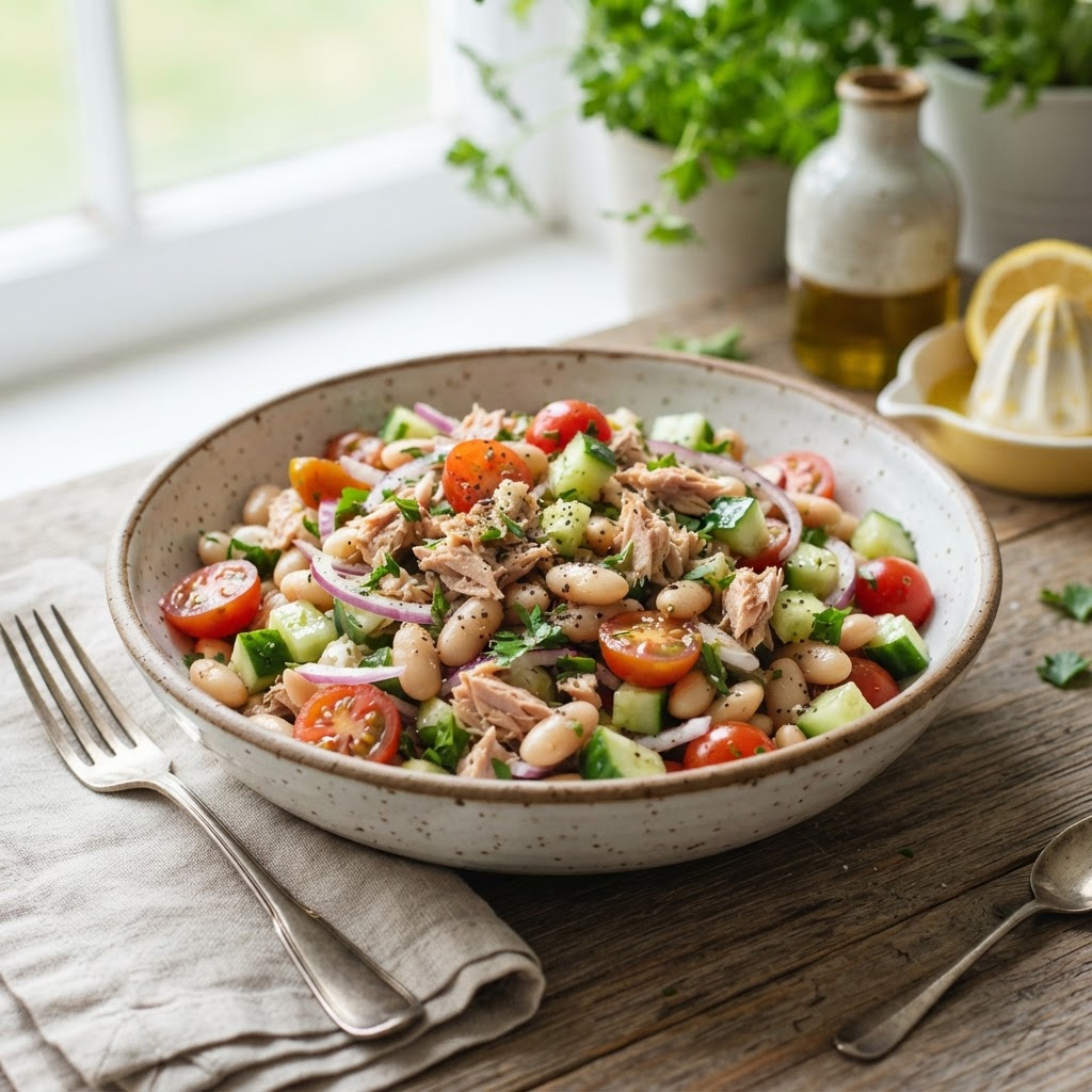 White Bean Tuna Salad