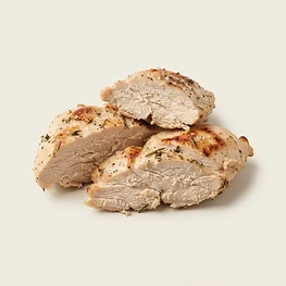 cooked chicken breasts