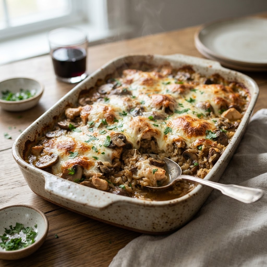 Chicken Marsala Casserole