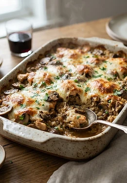 Chicken Marsala Casserole