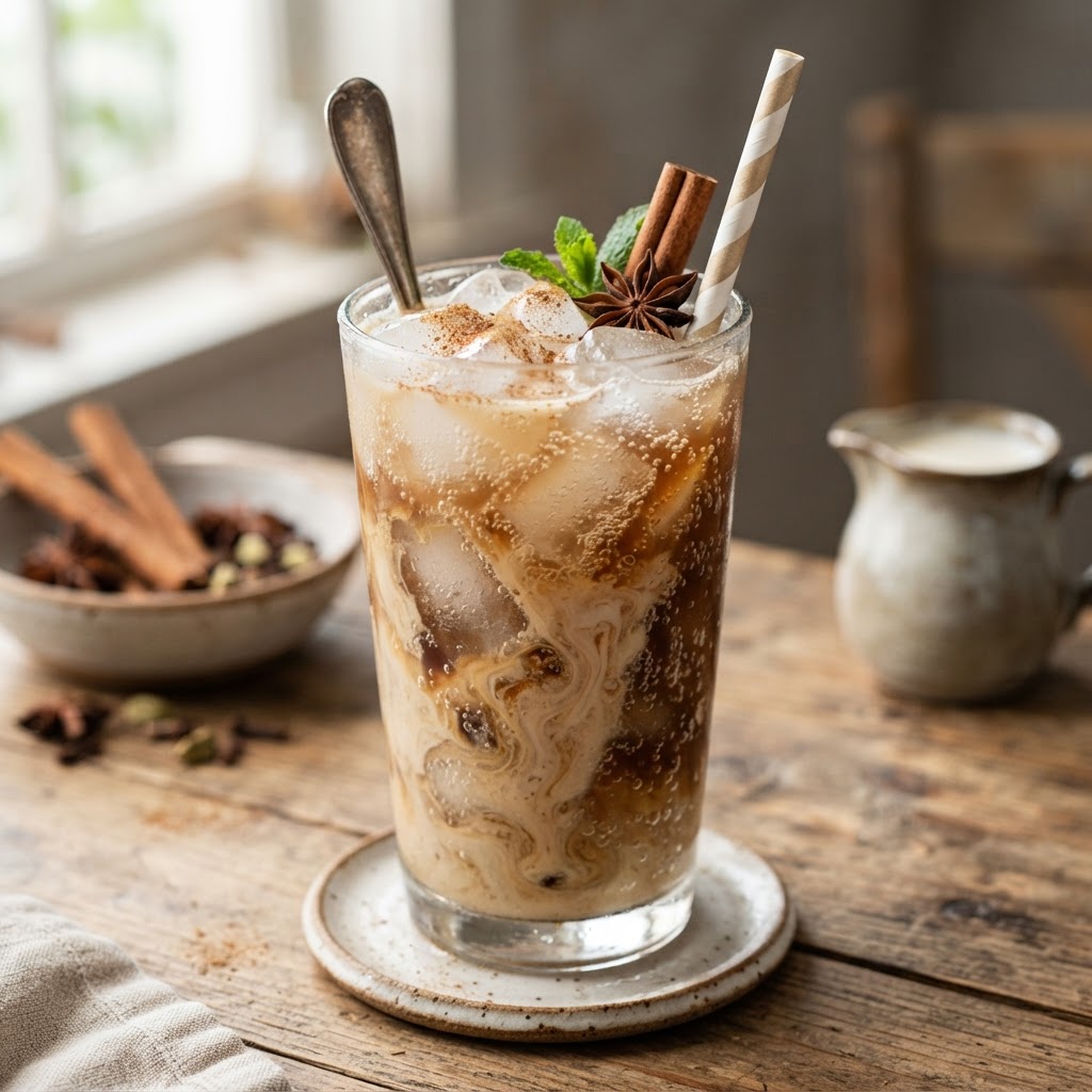 Dirty Chai Cream Soda
