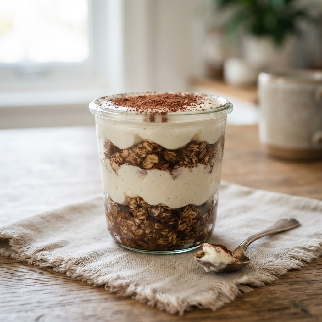 Tiramisu Overnight Oats