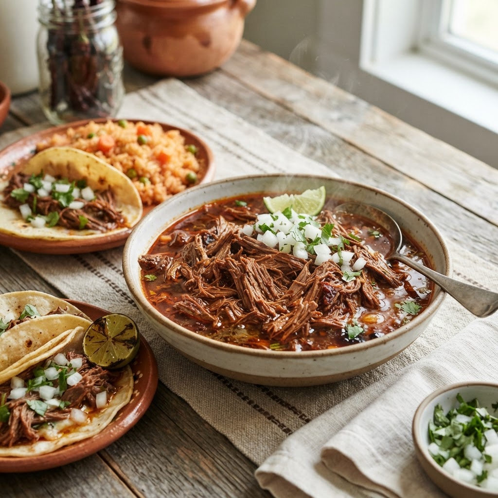 Slow Cooker Birria Beef
