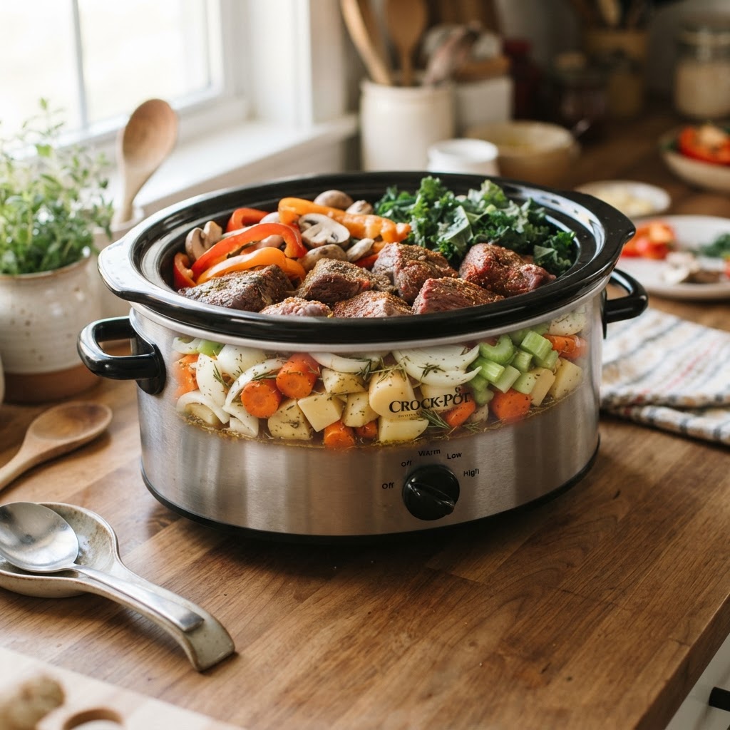 How to Layer Ingredients in a Slow Cooker