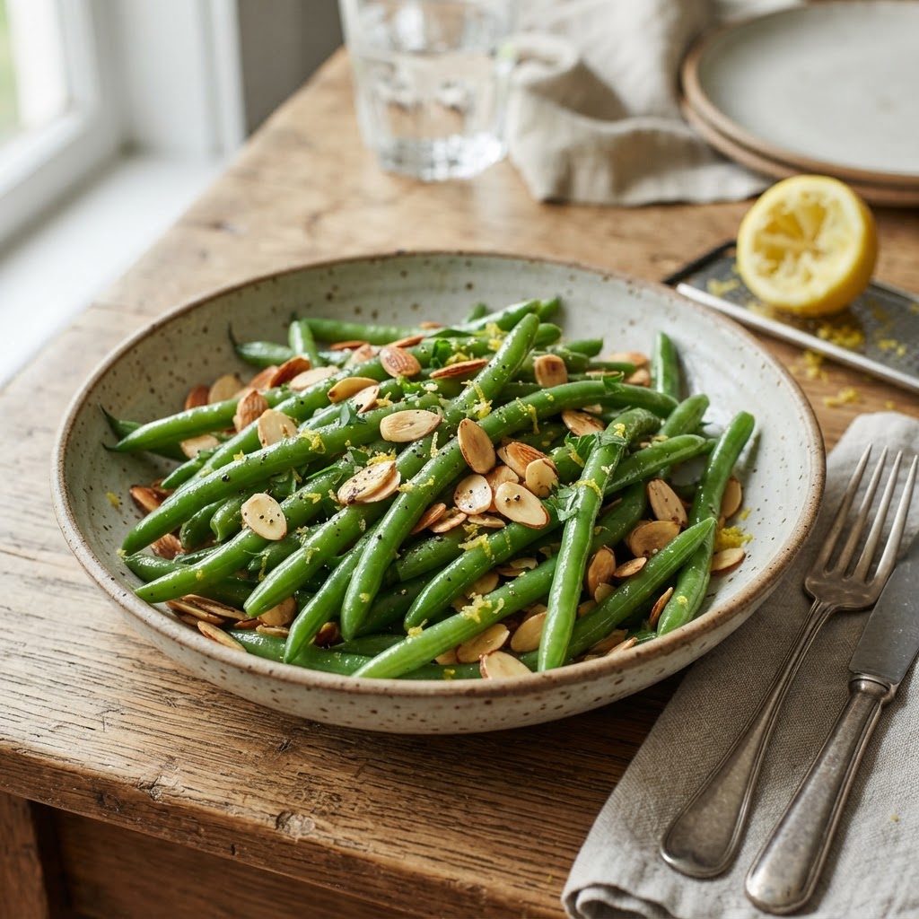 Green Bean Almondine