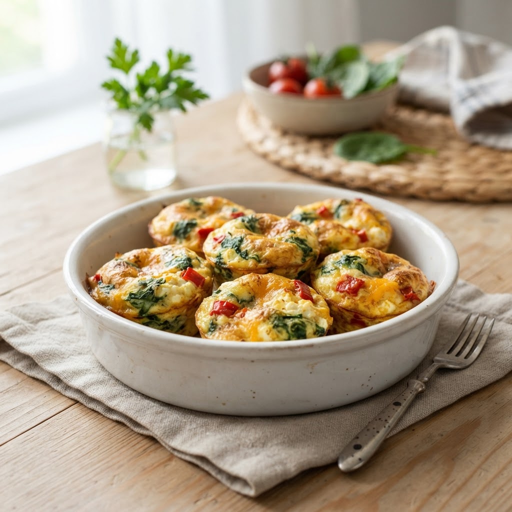 Cottage Cheese Egg Bites
