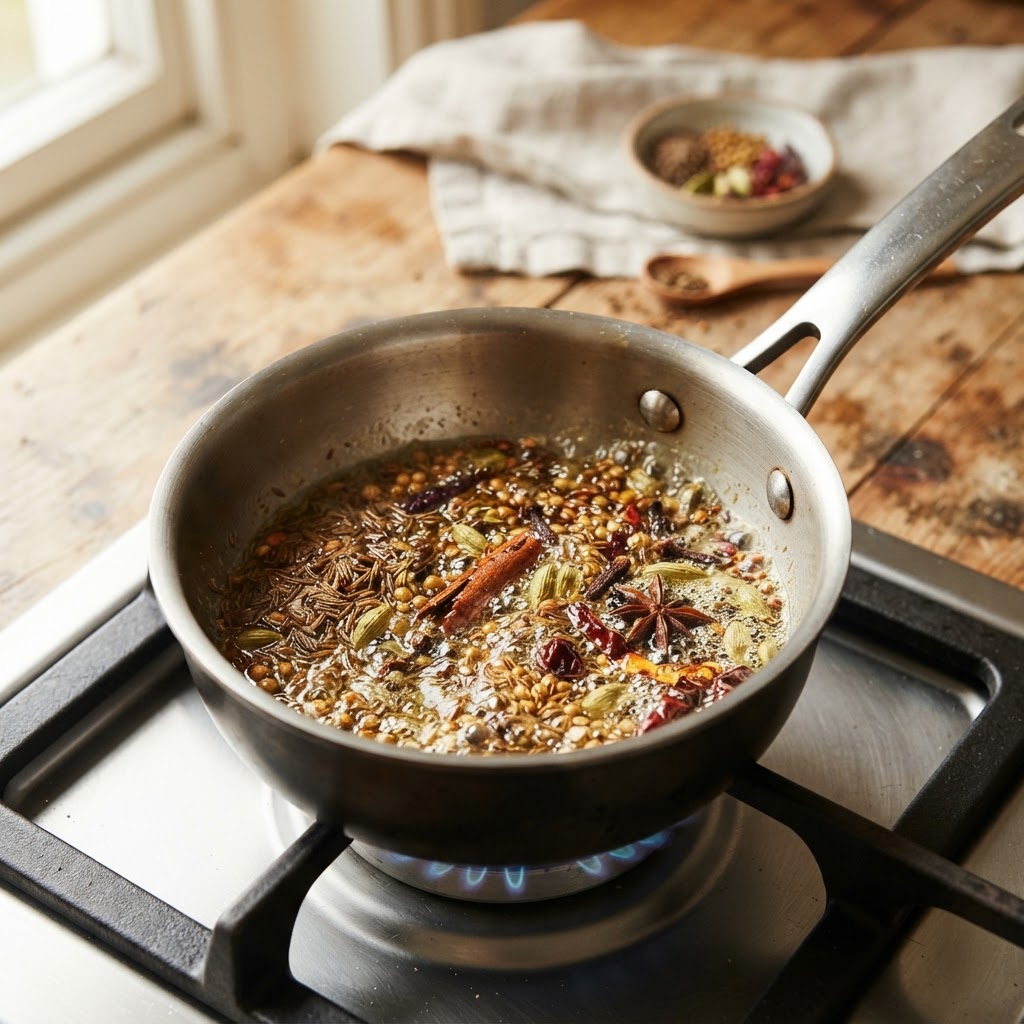 How to Bloom Spices Without Burning Them