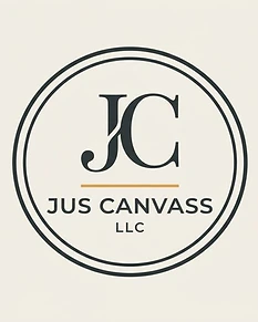 Jus Canvass LLC Logo