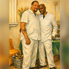 Brothers — Oil Portrait