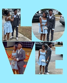 L.O.V.E. Couple Collage