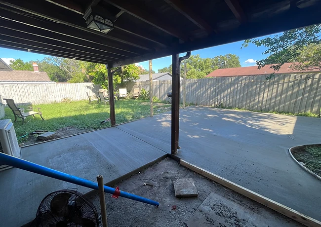 The Patio Pour