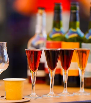 Tawny to ruby · Tasting lineup