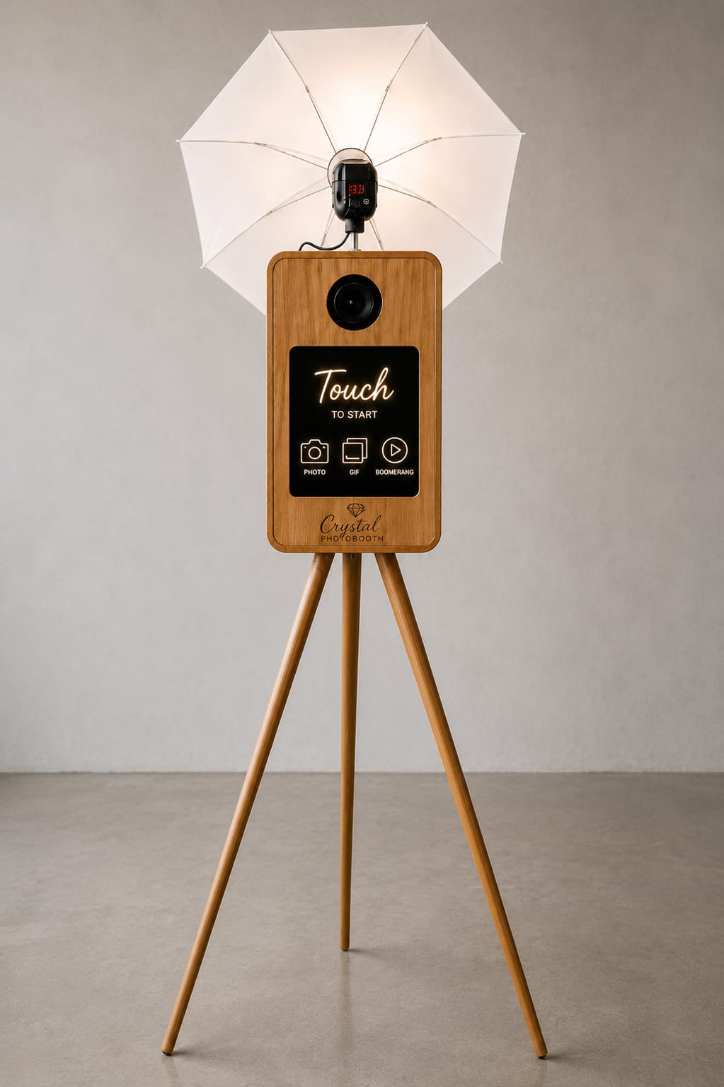 15.6″ Touch Screen Photobooth