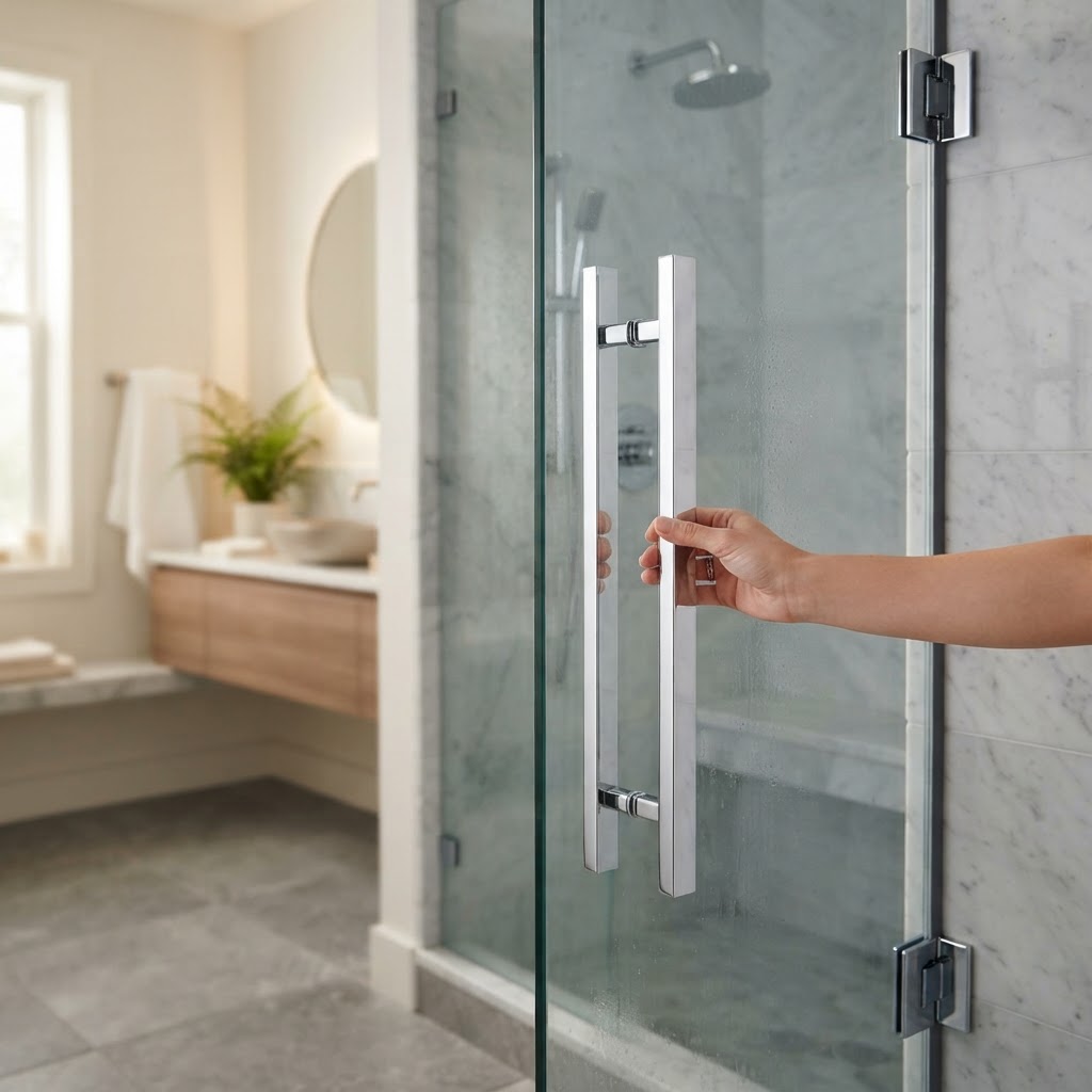 High-quality steam shower glass door seal.