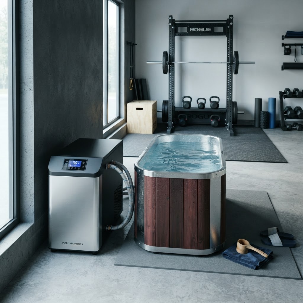 High-end cold plunge chiller unit