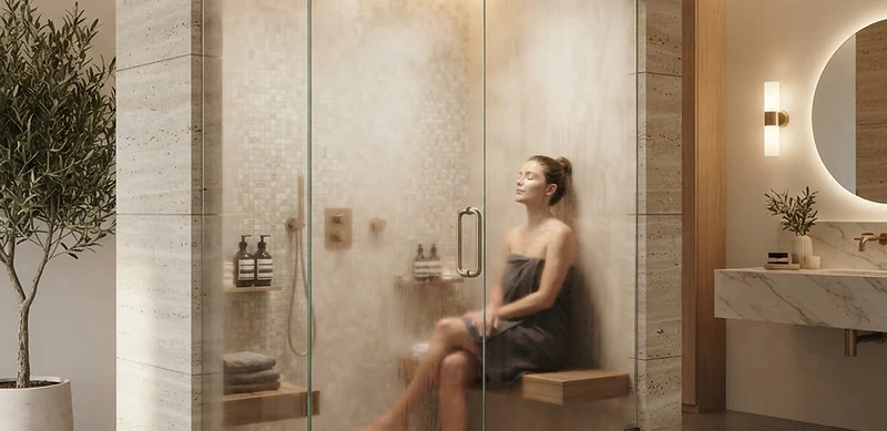 Luxury steam showers and steam shower systems for a spa-like experience at home. — Premium Steam Showers for sale at Hearthside Supply LLC