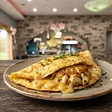 Crab Cake Omelette