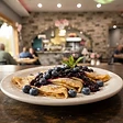Blueberry Crepes