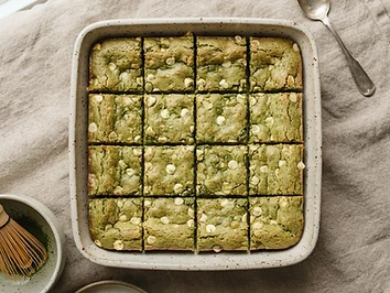 Matcha Blondie