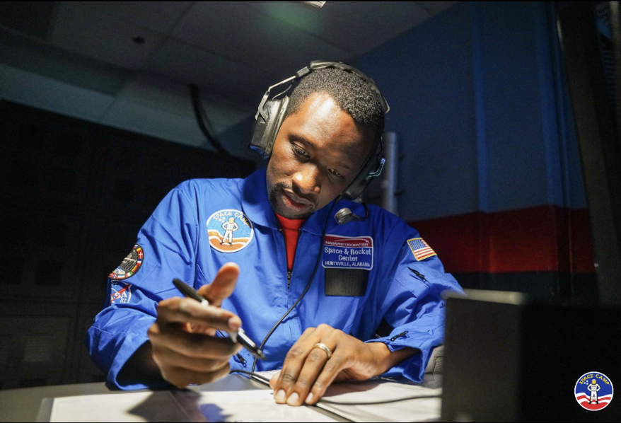 Craig Jelks at Space Academy for Educators, U.S. Space & Rocket Center, Huntsville, Alabama