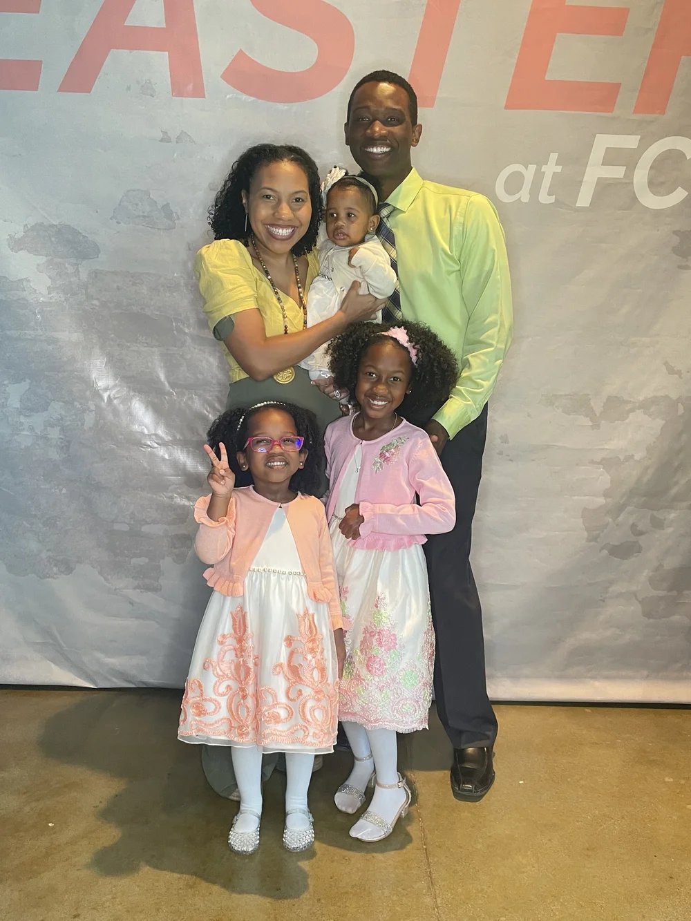 Craig Jelks and his family.
