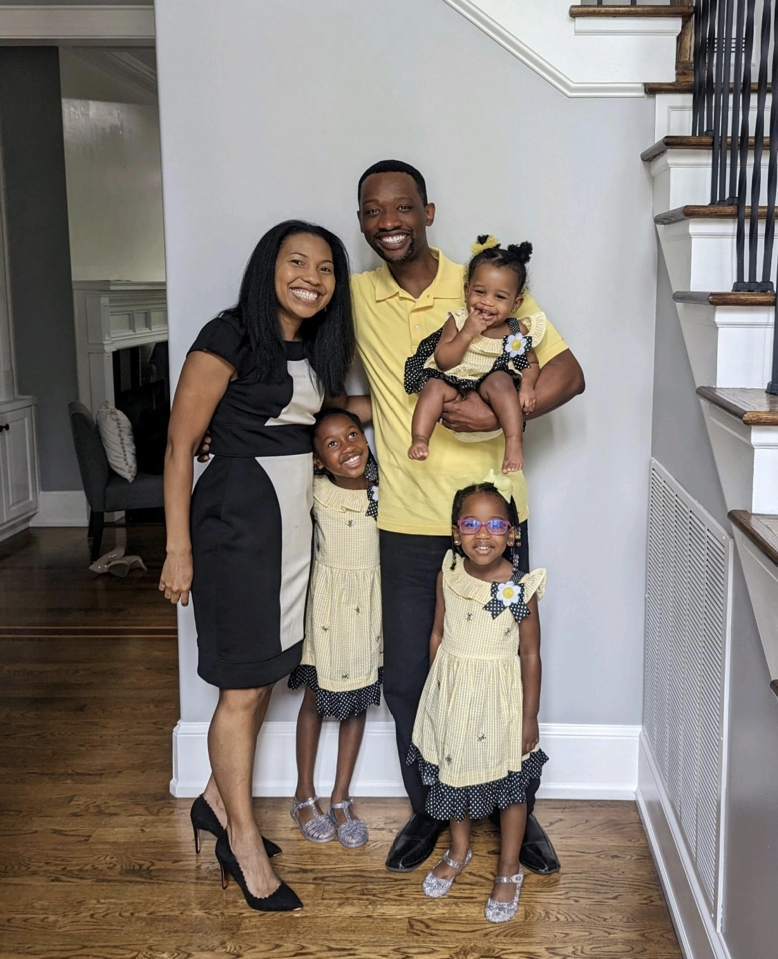 Craig Jelks and his family