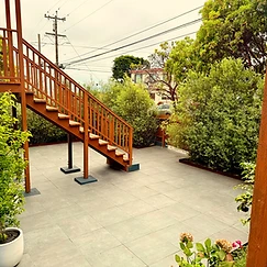 Modern Tile Patio