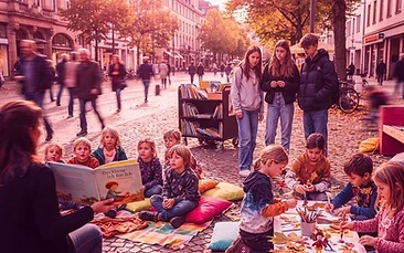 Es gibt zwei kostenlose Vorlesetage für Kinder und Jugendliche in den Herbstferien
