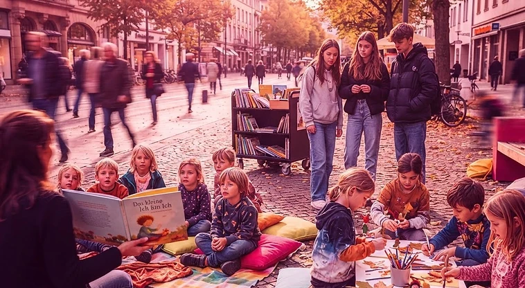Es gibt zwei kostenlose Vorlesetage für Kinder und Jugendliche in den Herbstferien