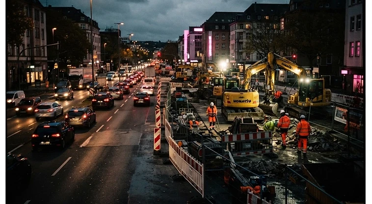 Stadt Wiesbaden möchte das Baustellenmanagement verbessern