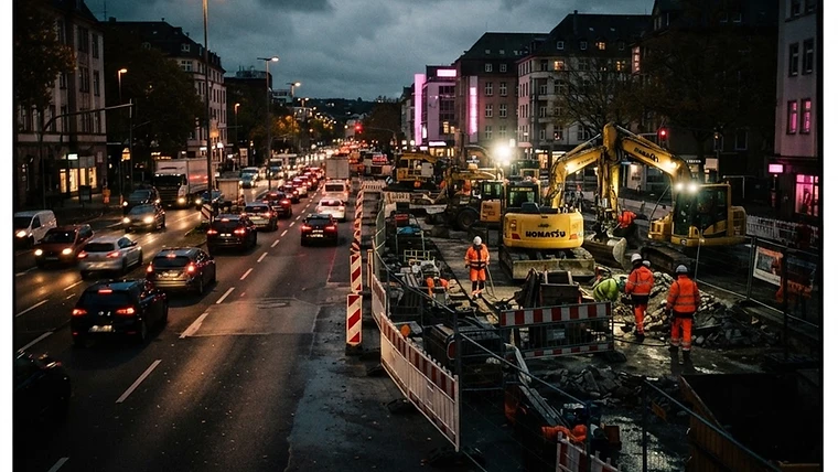Stadt Wiesbaden möchte das Baustellenmanagement verbessern