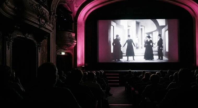 Stummfilm Zeit am Sonntag in der Caligari Filmbühne