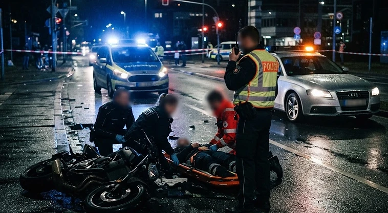 Motorradfahrer am Wochenende bei Unfall schwer verletzt