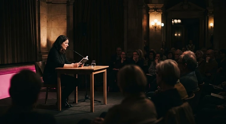 Radka Denemarková liest heute Abend in der Villa Clementine aus ihrem Roman „Schokoladenblut“
