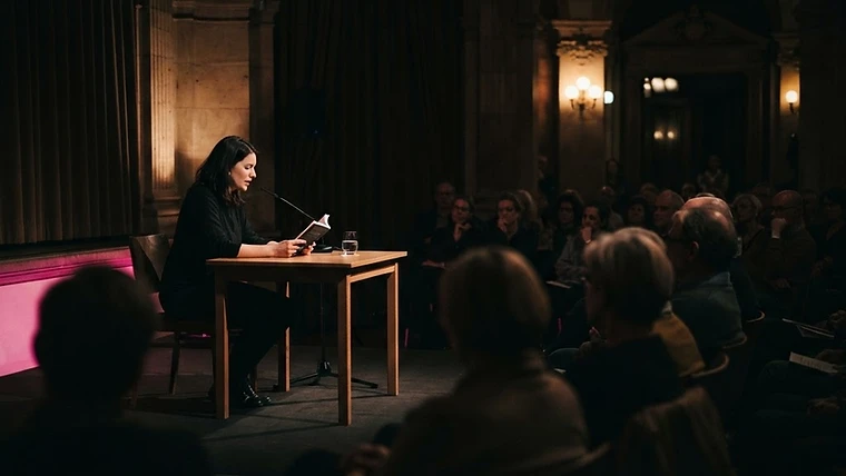 Radka Denemarková liest heute Abend in der Villa Clementine aus ihrem Roman „Schokoladenblut“