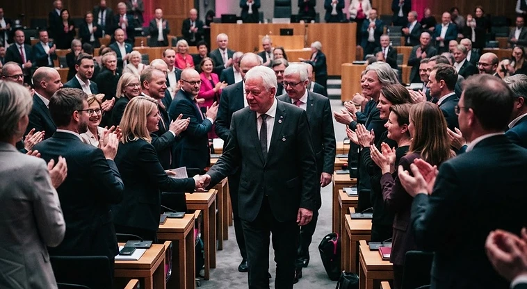 Derr Hessische Landtagsvizepräsident Frank Lortz gibt Ende Oktober nach fast 44 Jahren sein Mandat ab