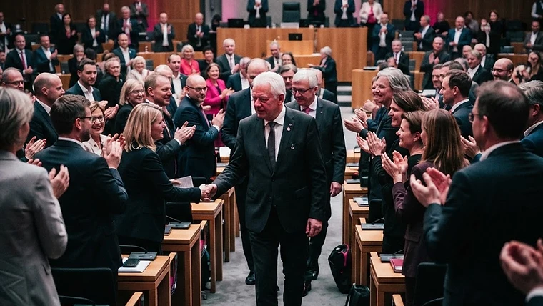 Derr Hessische Landtagsvizepräsident Frank Lortz gibt Ende Oktober nach fast 44 Jahren sein Mandat ab