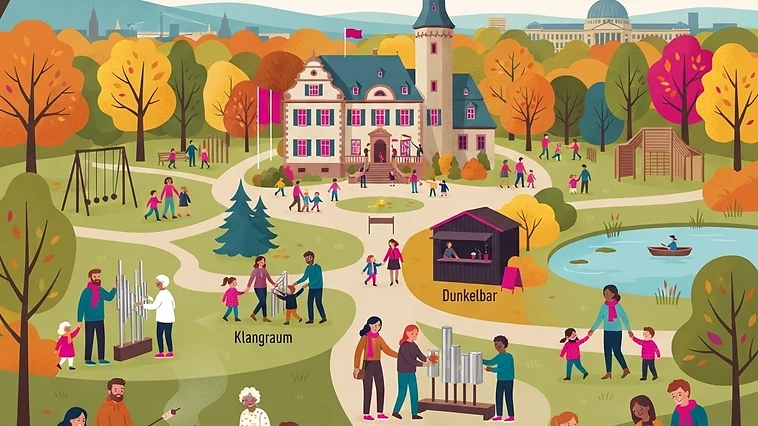 In den Herbstferien gibt es wieder ein tägliches Mitmachprogramm im Schloss Freudenberg