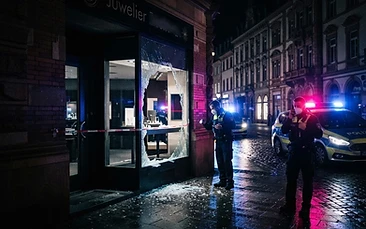 In der Nacht zum Donnerstag gab es einen Einbruch in einem Juweliergeschäft