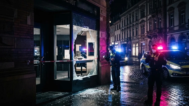 In der Nacht zum Donnerstag gab es einen Einbruch in einem Juweliergeschäft