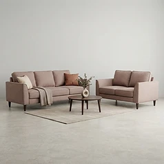 Napper Plus Sofa Set - (3+2) Reflection Rose Brown